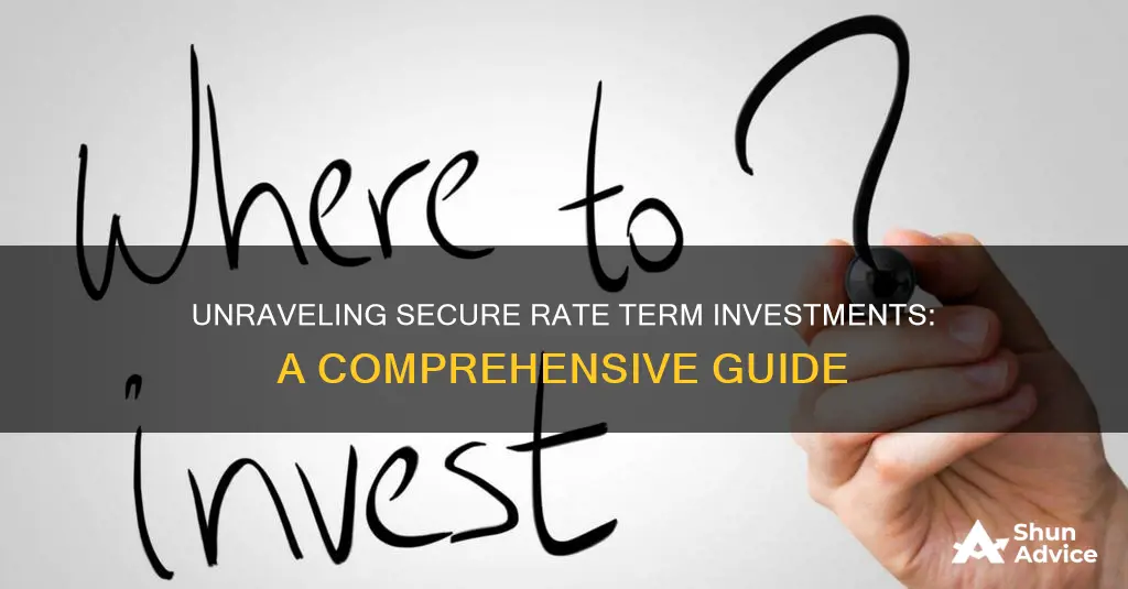 what is a secure rate term investment