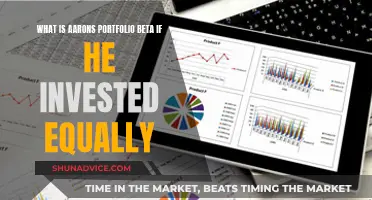 Understanding Aaron's Portfolio: Equal Investment, Beta Calculation