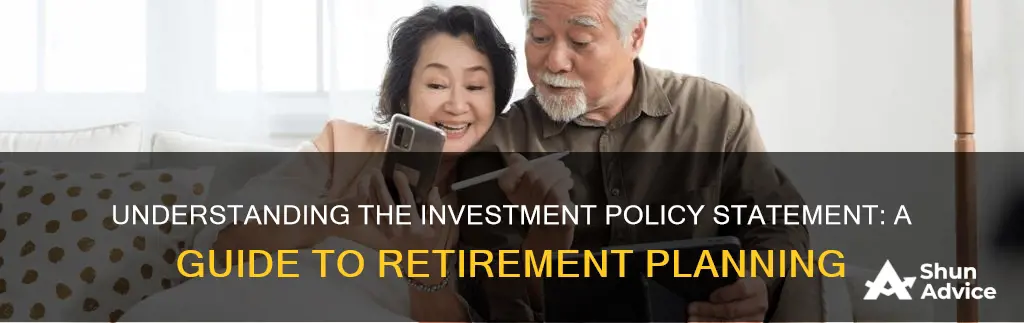 what is an investment policy statement for a retirement plan