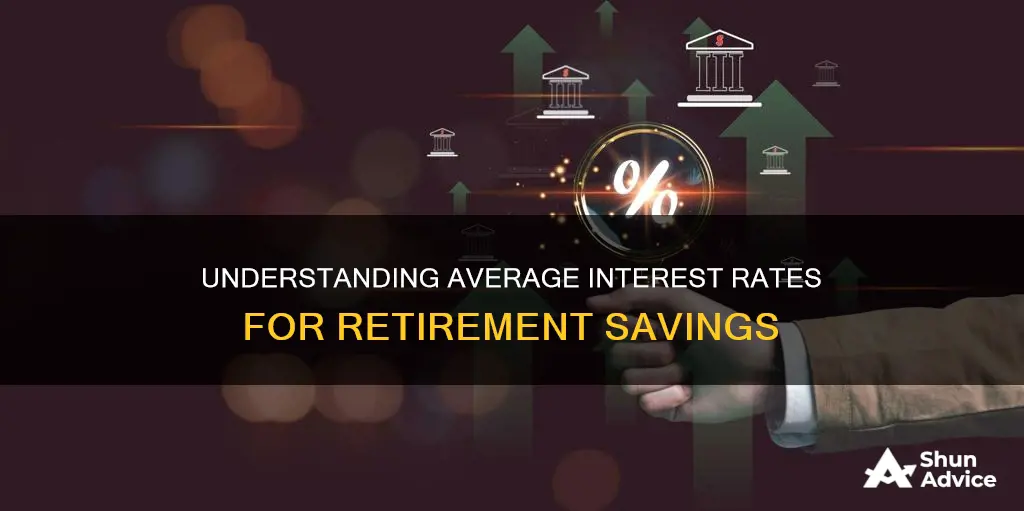 what is average interest rate for retirement investments