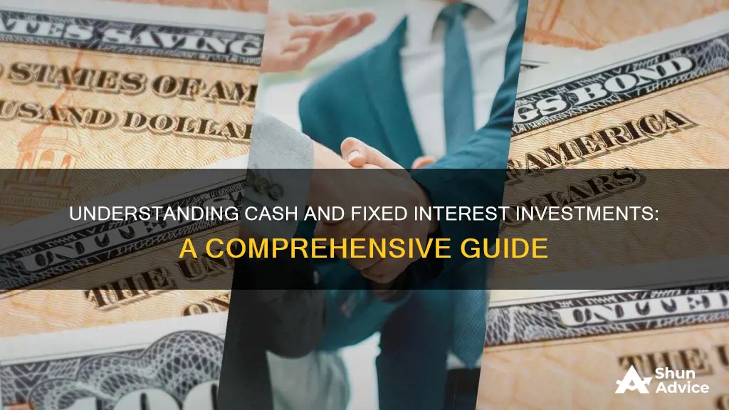 what is cash and fixed interest investments