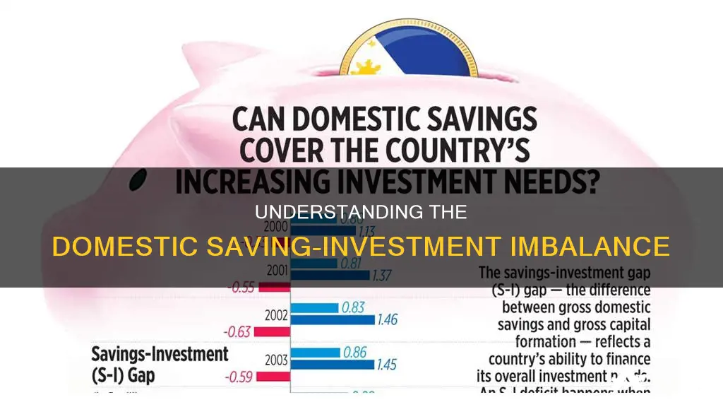 what is domestic saving investment gap