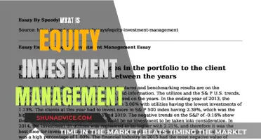 Equity Investment Management: Understanding the Basics