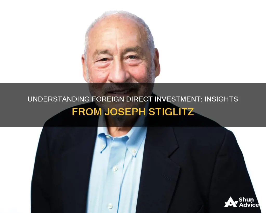 what is foreign direct investment joseph stiglitz