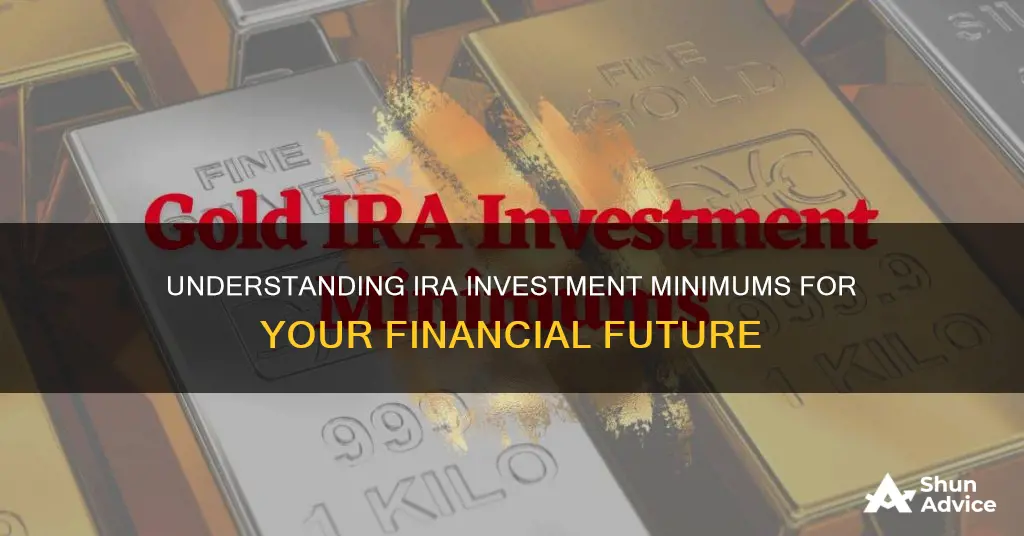 what is fund minimum ira investment