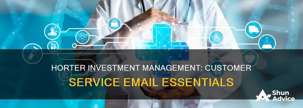 what is horter investment management customer service email