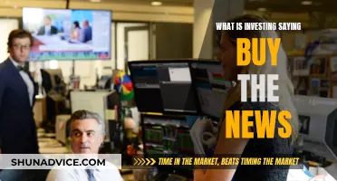 Buy the News": Navigating the Investing Strateg