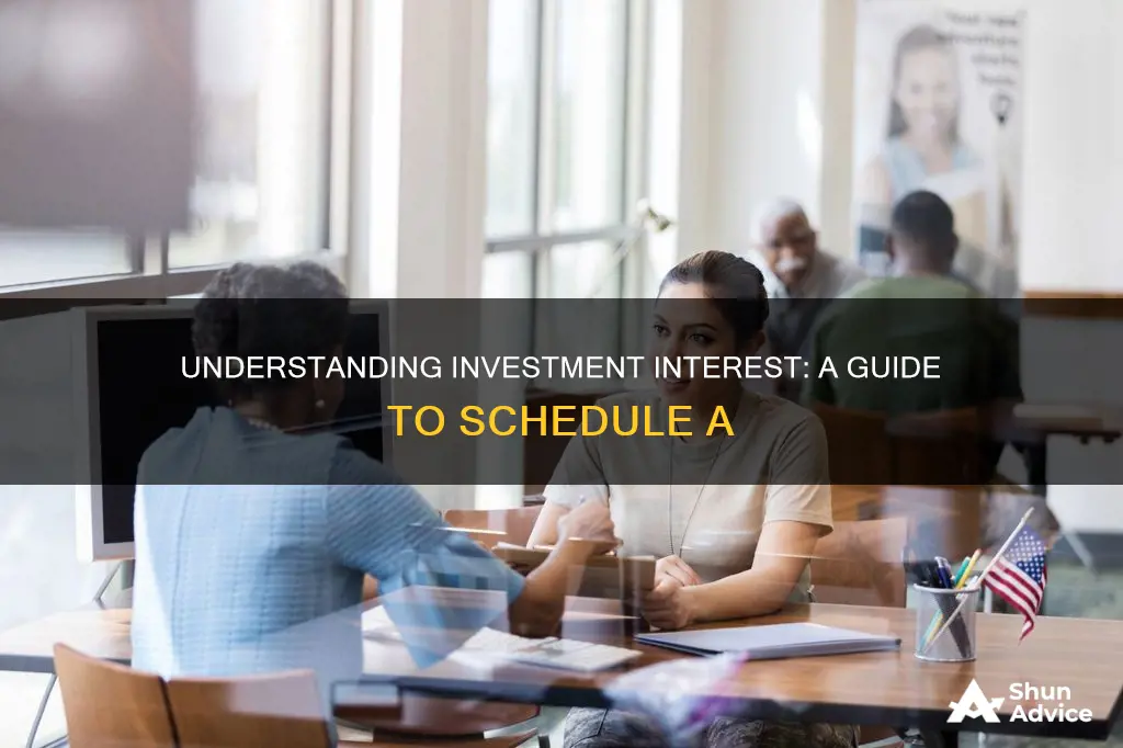 what is investment interest on schedule a