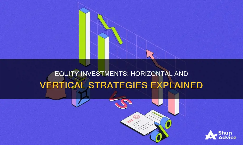 what is investments by equity on horizontal and vertical