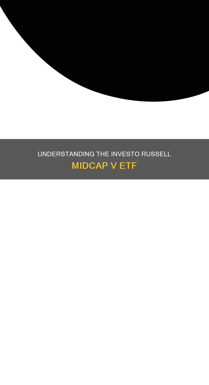 what is investo russell midcap v etf