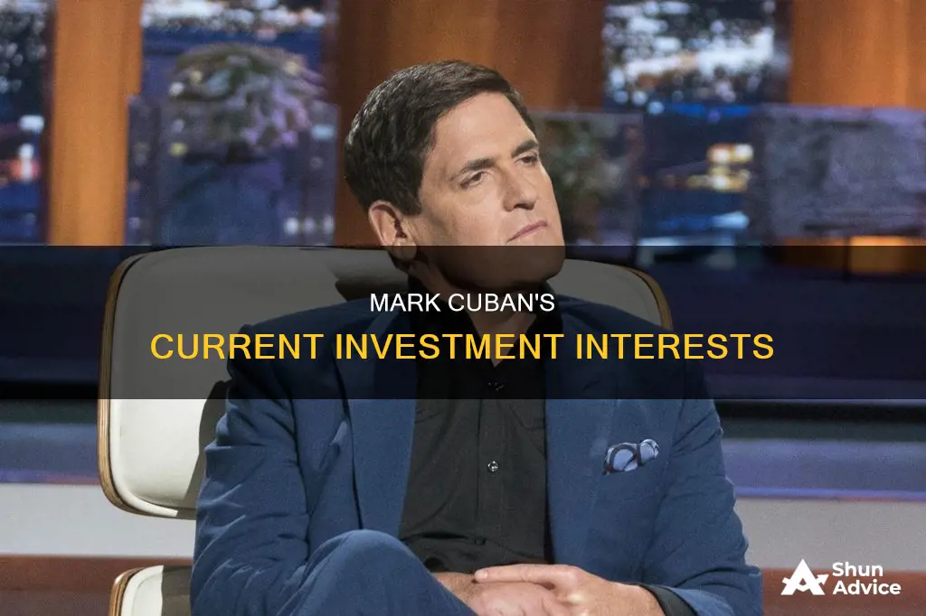 what is mark cuban investing in right now