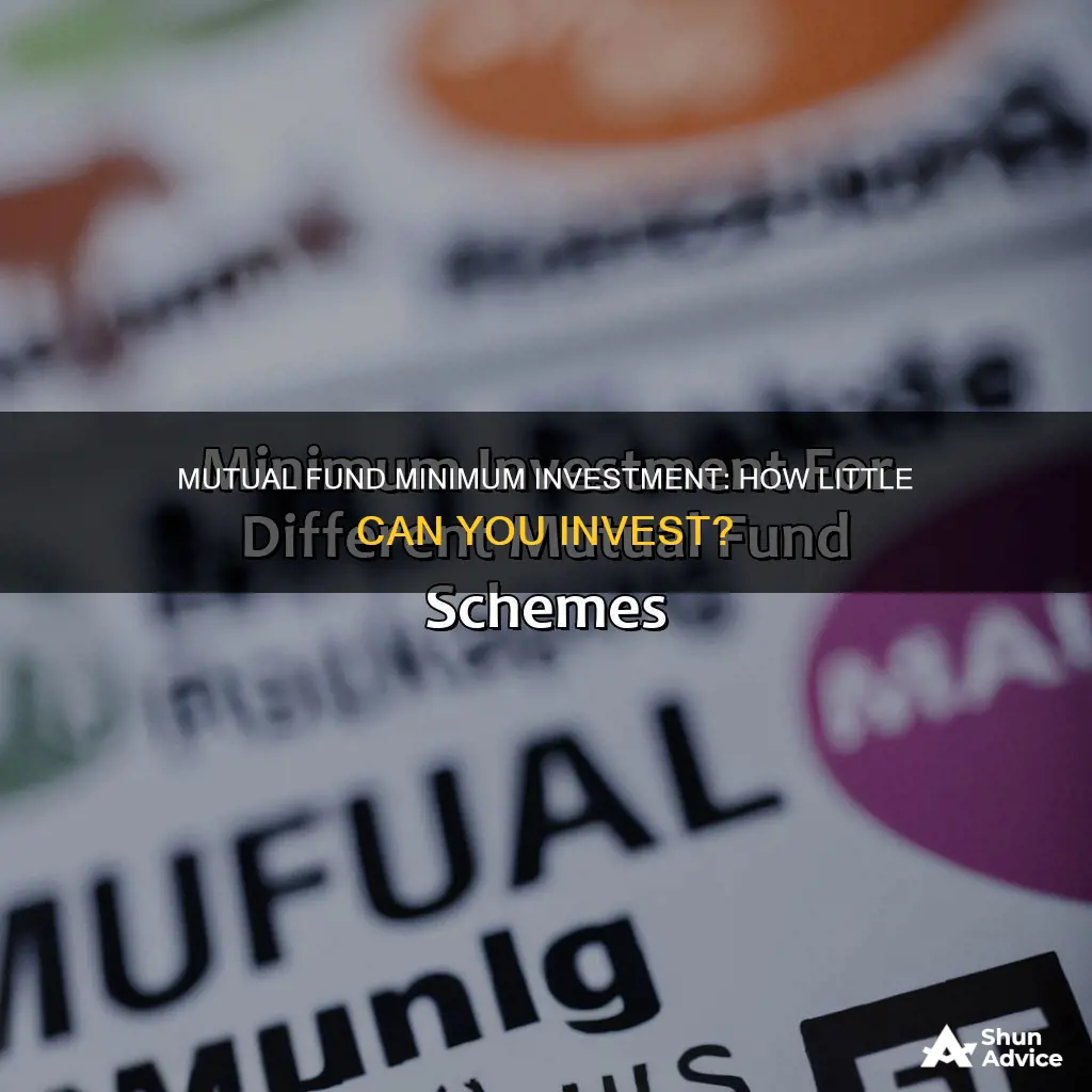 what is minimum amount to invest in mutual fund