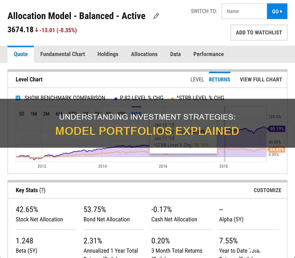 what is model portfolio in investment