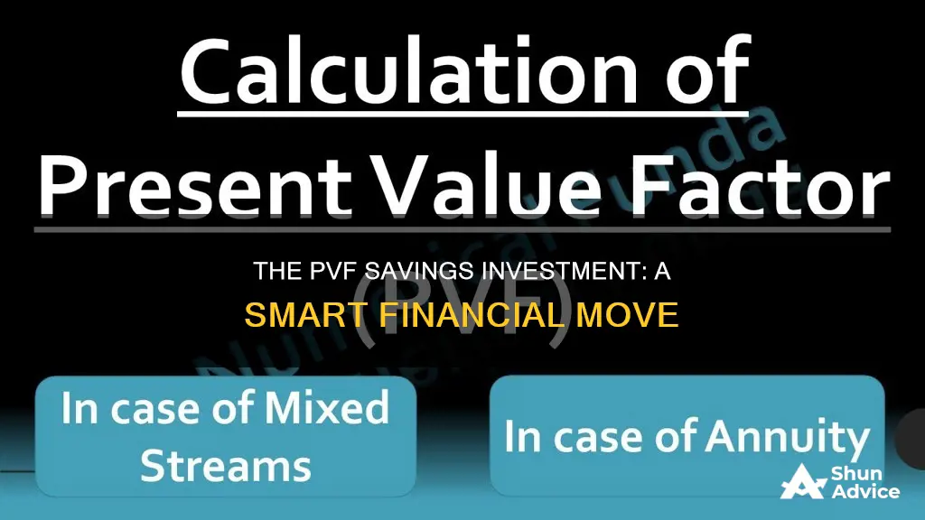 what is pvf savings investment