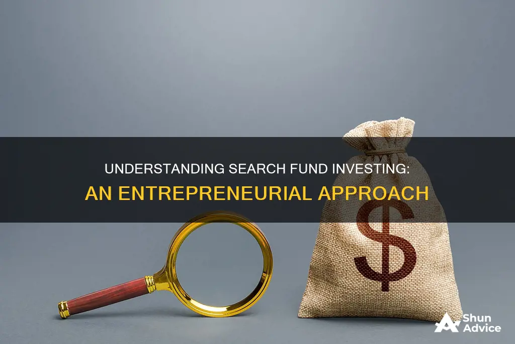 what is search fund investing