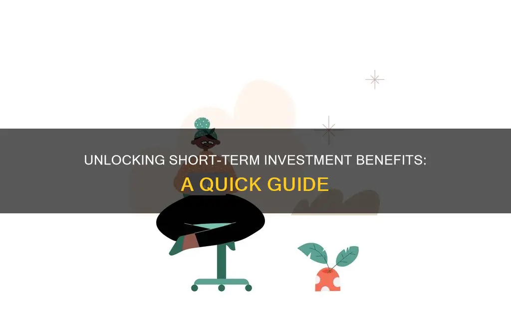 what is the advantage of a short-term investment