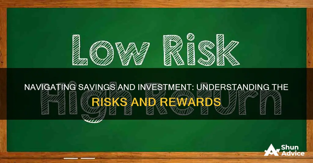 what is the risk of saving and investment