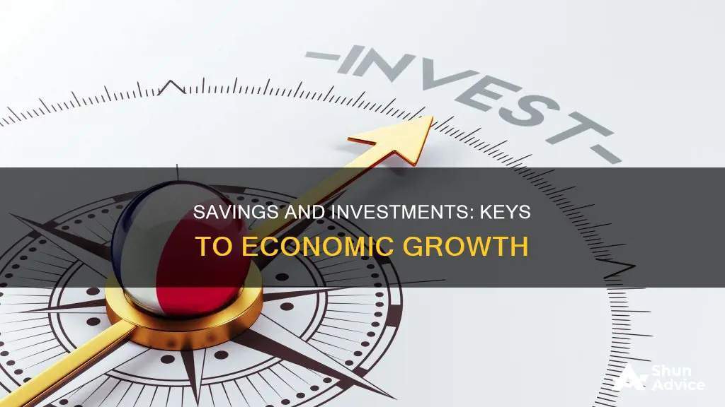 what is the role of saving and investment in growth