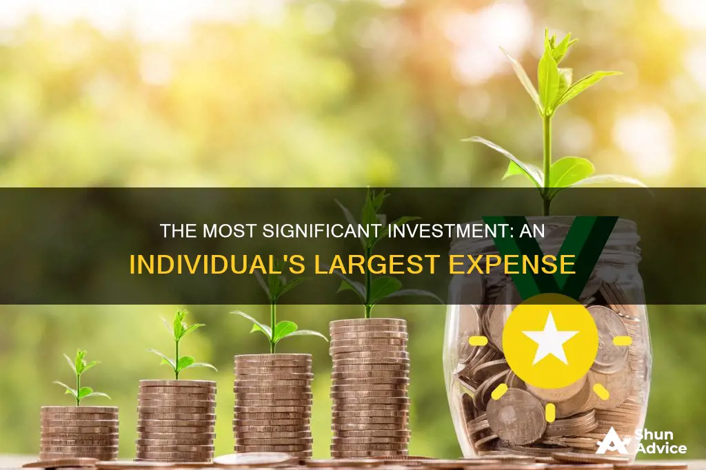 what is the single biggest investment a person will make