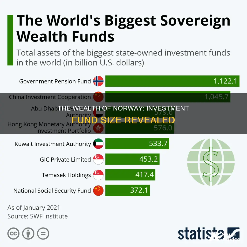 what is the size of the norwegian investment fund