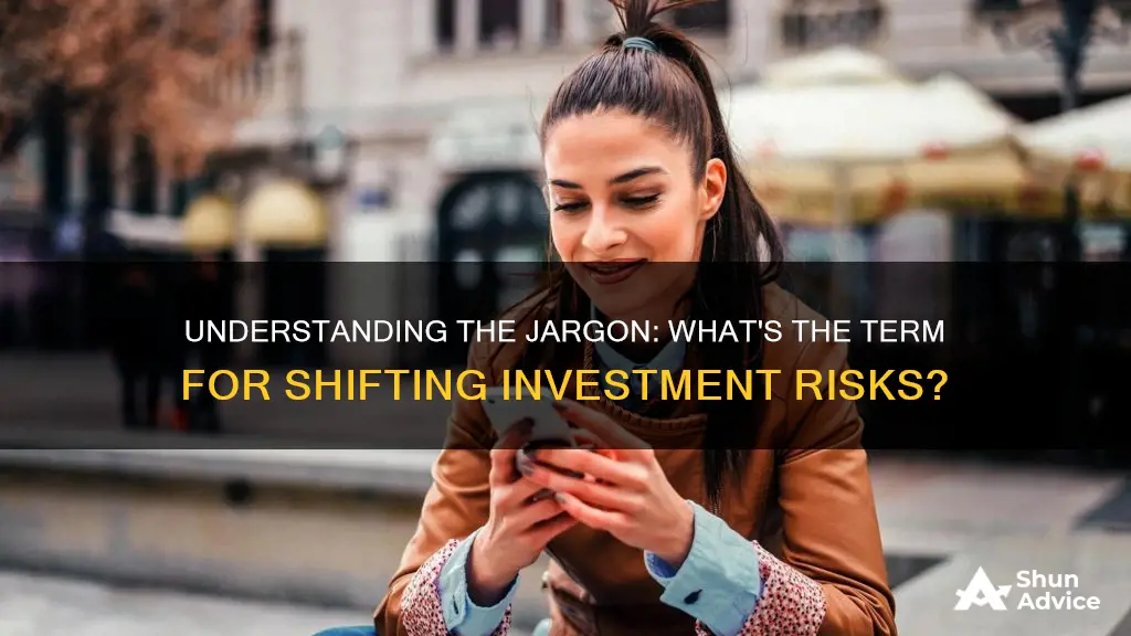 what is the term for changing risk in investments