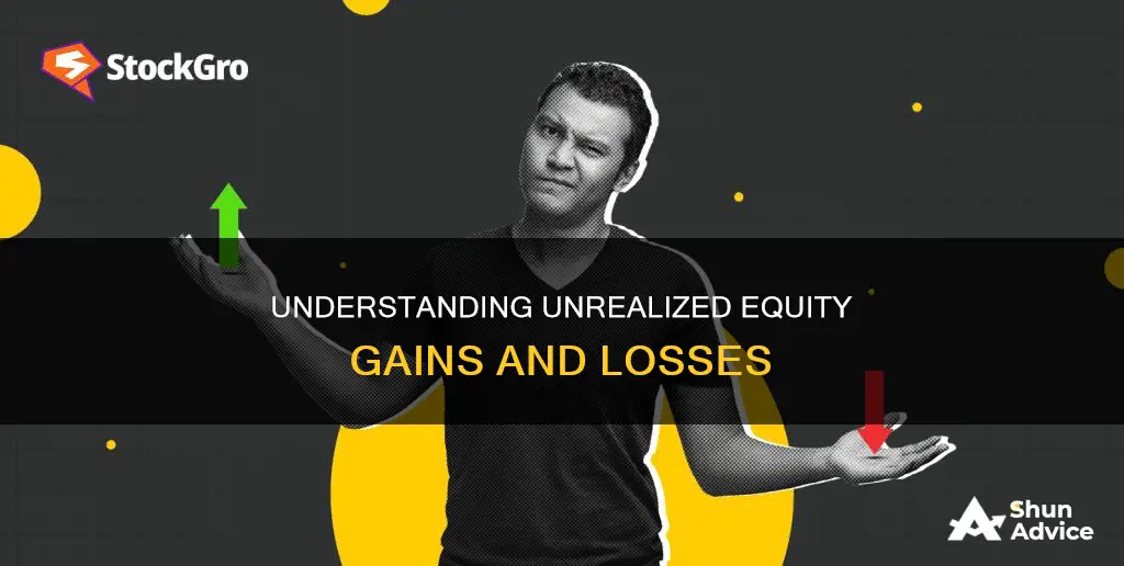 what is unrealized gain or loss on investment in equity