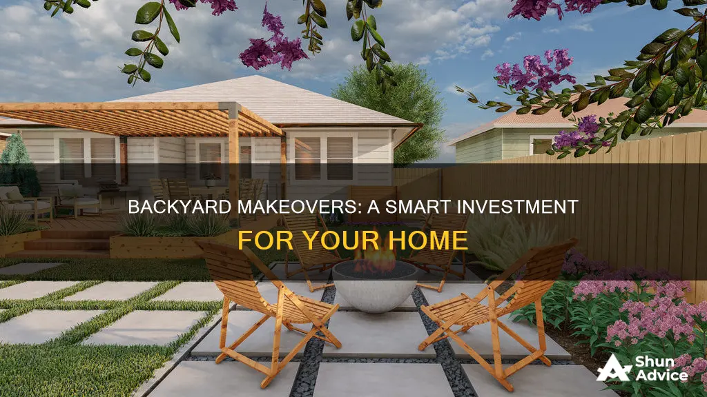 what makes a backyard of a home is an investment