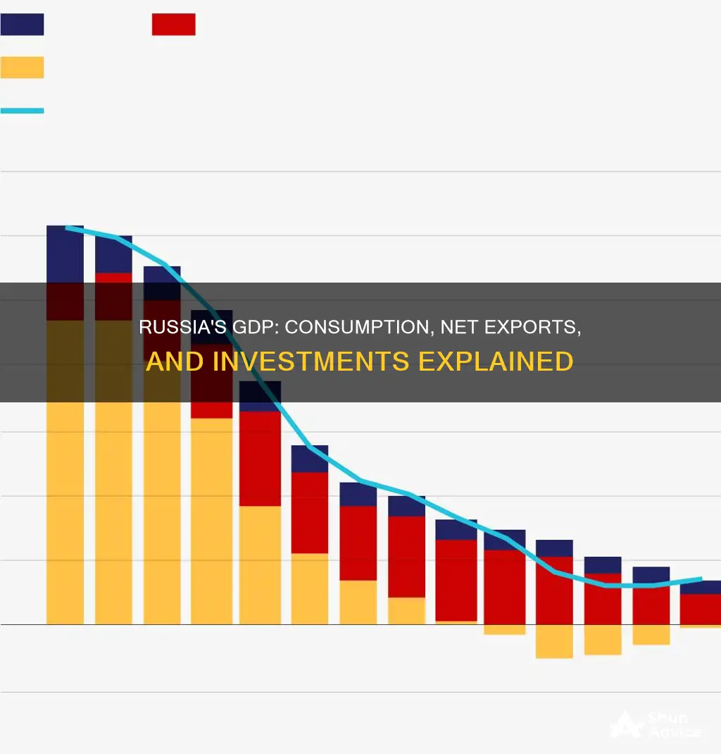 what makes up russian gdp consumption net exports investment percentage