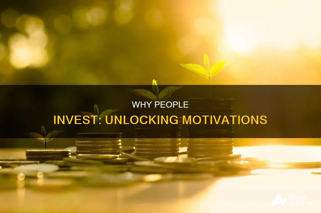 what motivates people to invest