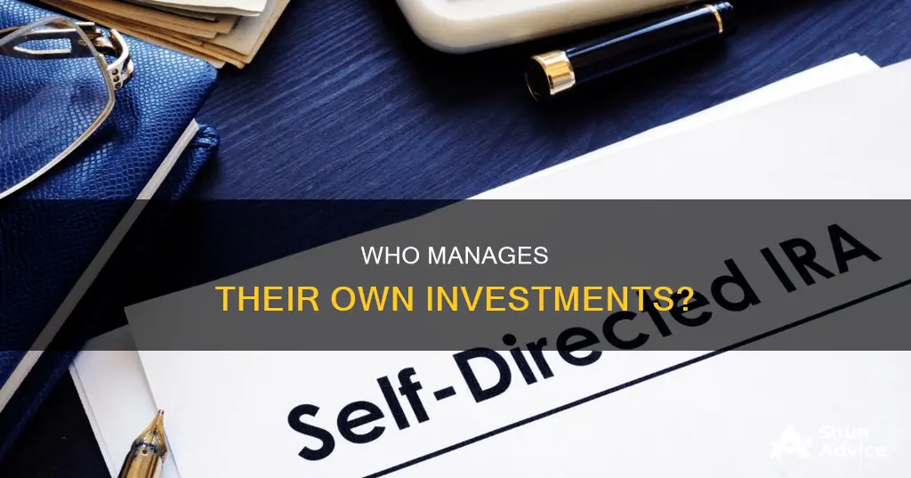 what percent of people do their own investing