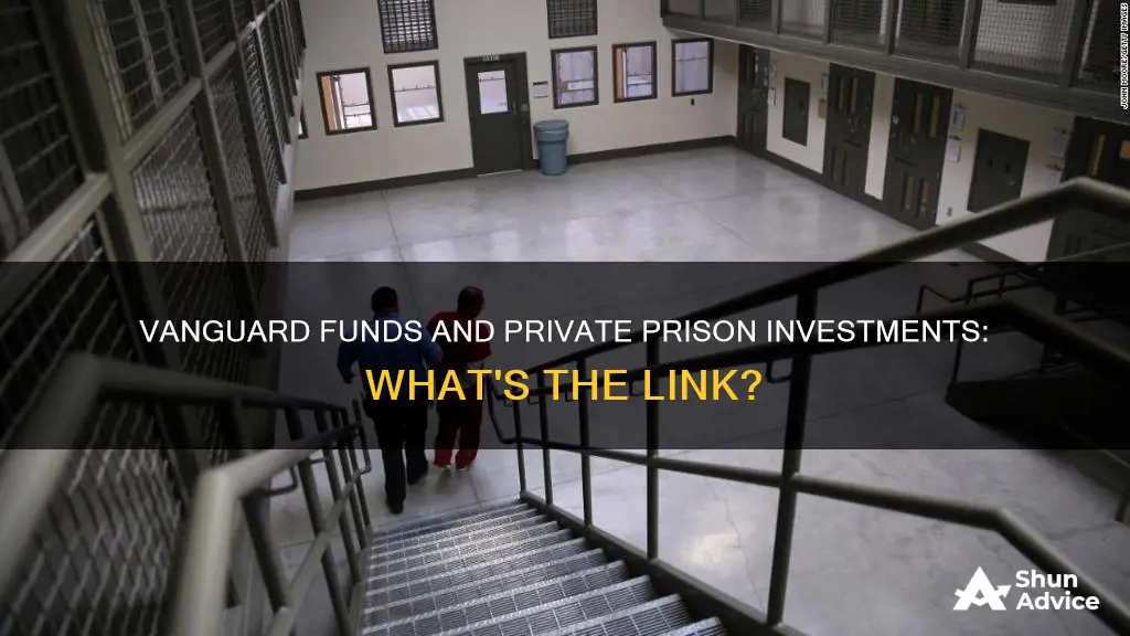 what percent of vanguard funds are invested in private prisons