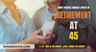 Retirement Planning: The Optimal Investment Percentage at 45