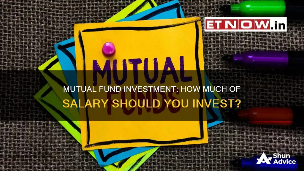 what percentage of salary is invested in mutual fund