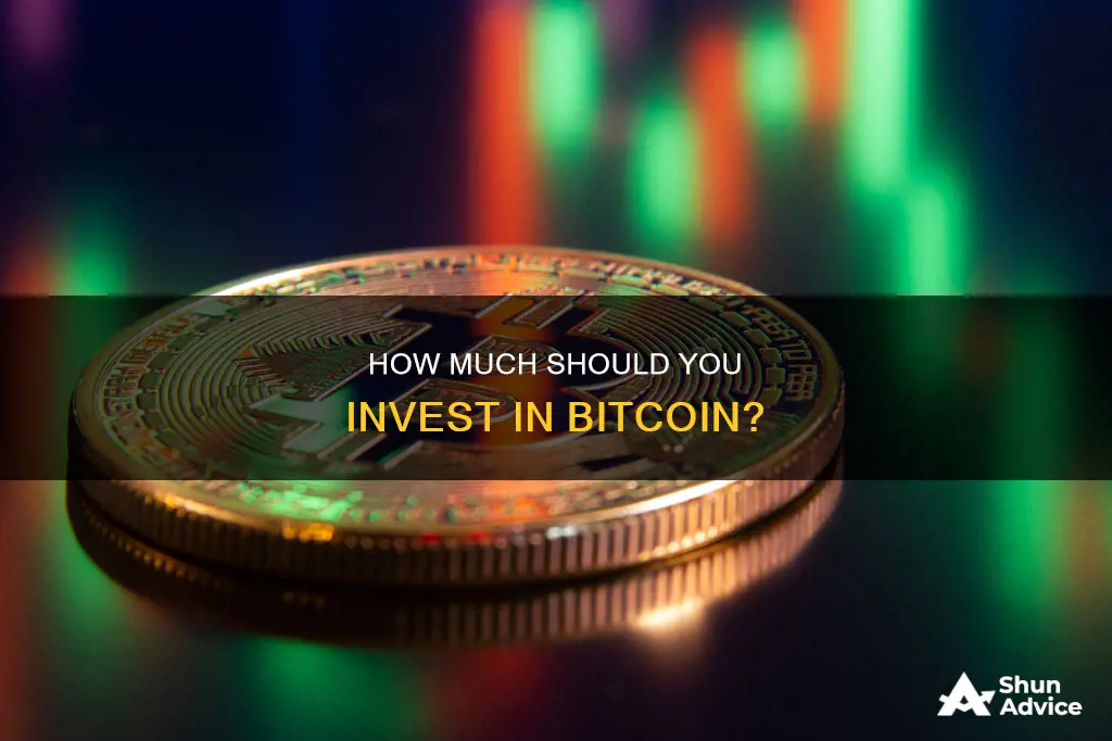 what percentage to invest in bitcoin