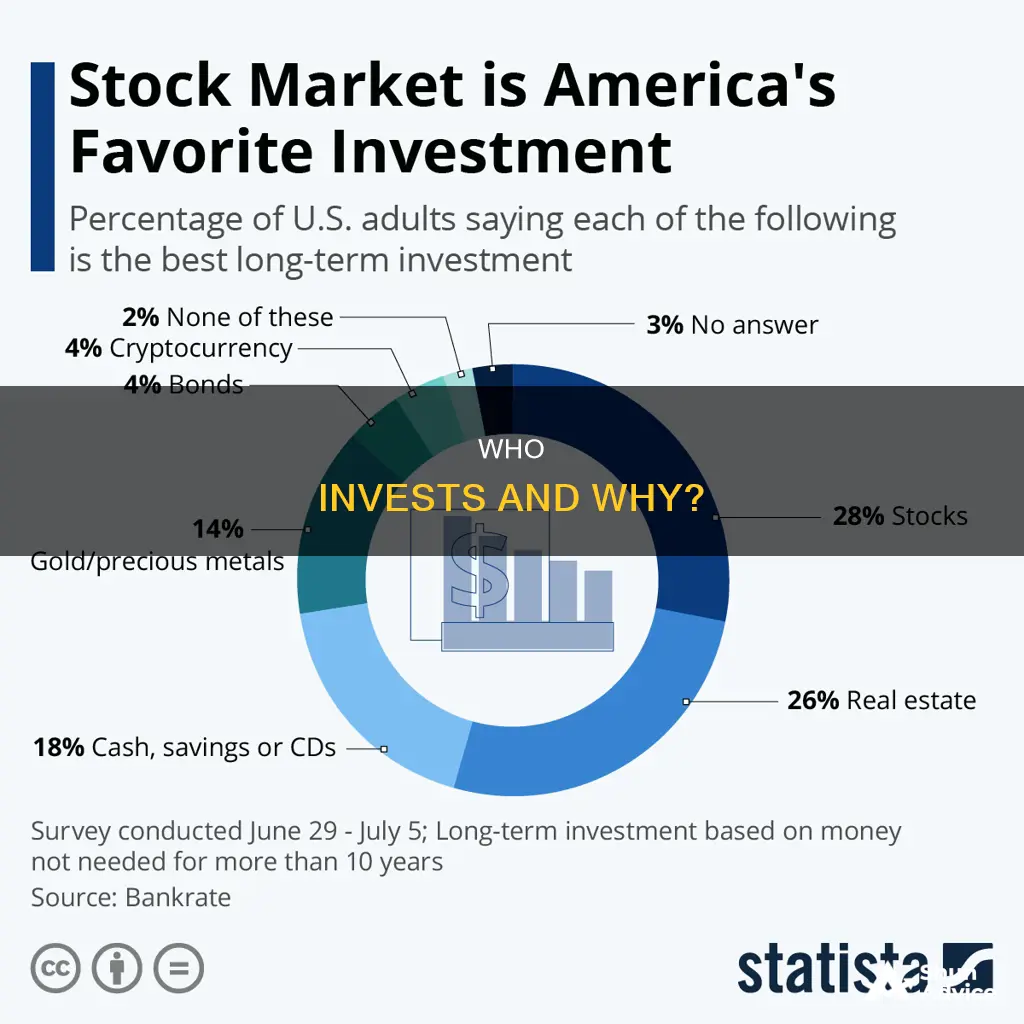 what perecent of people invest