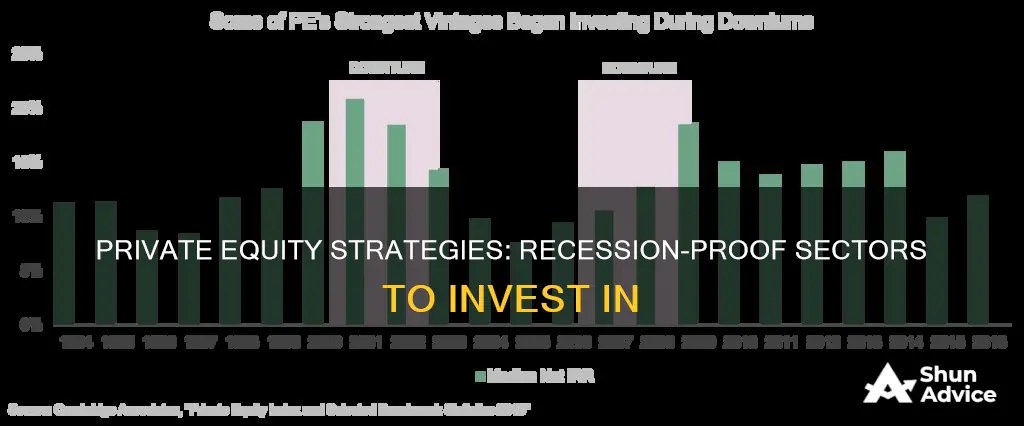 what private equity sectors to invest in during recession