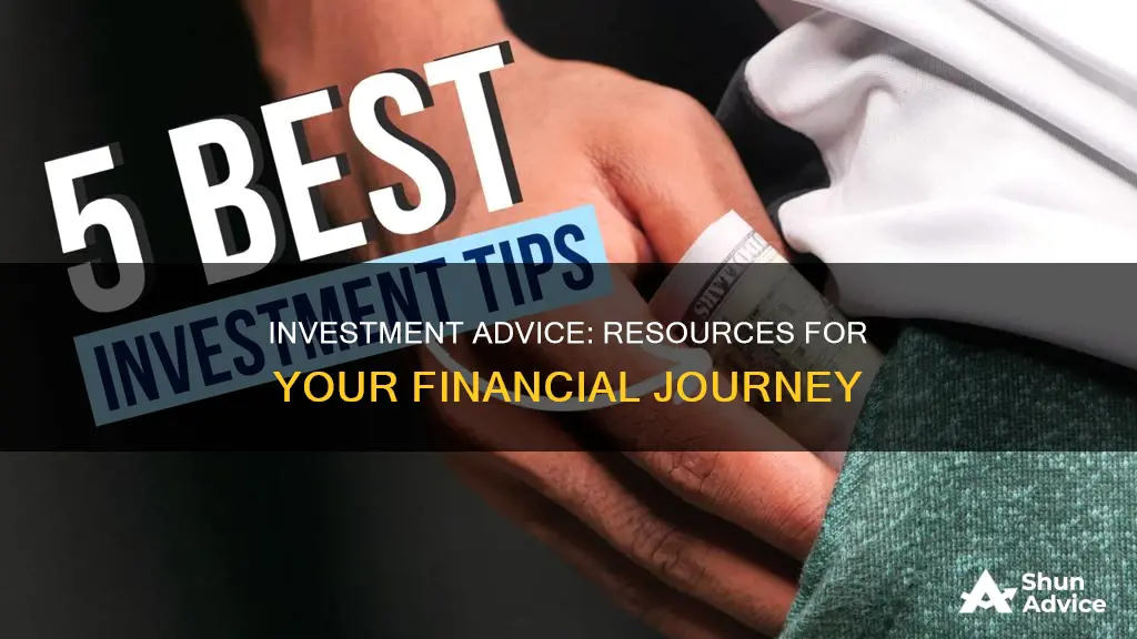 what resources to use for investment advice