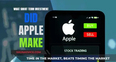 Apple's Surprising Short-Term Investment Move: A Quick Look