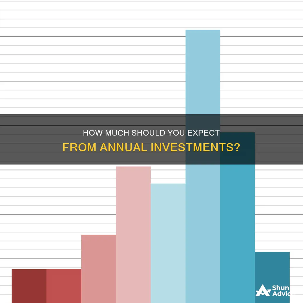 what should someone make from investments a year