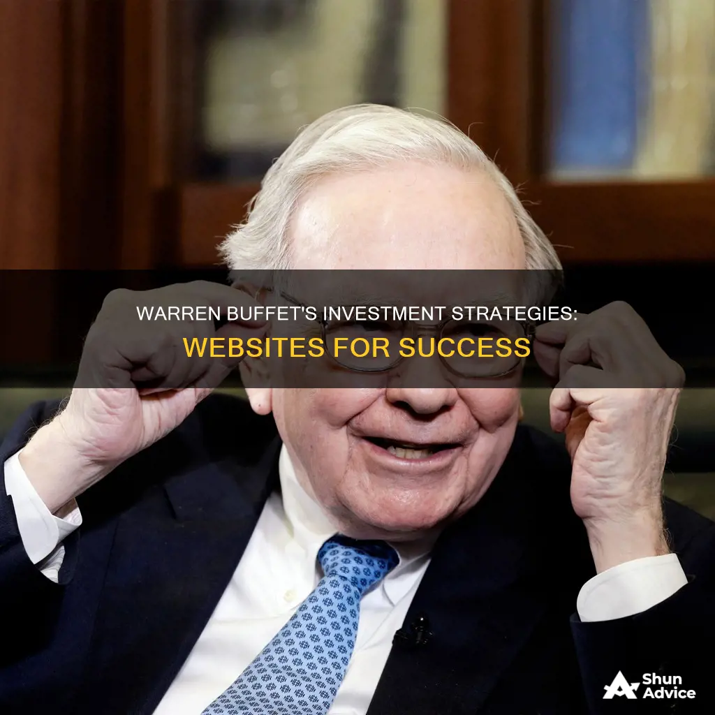 what sites does warren buffet use to invest