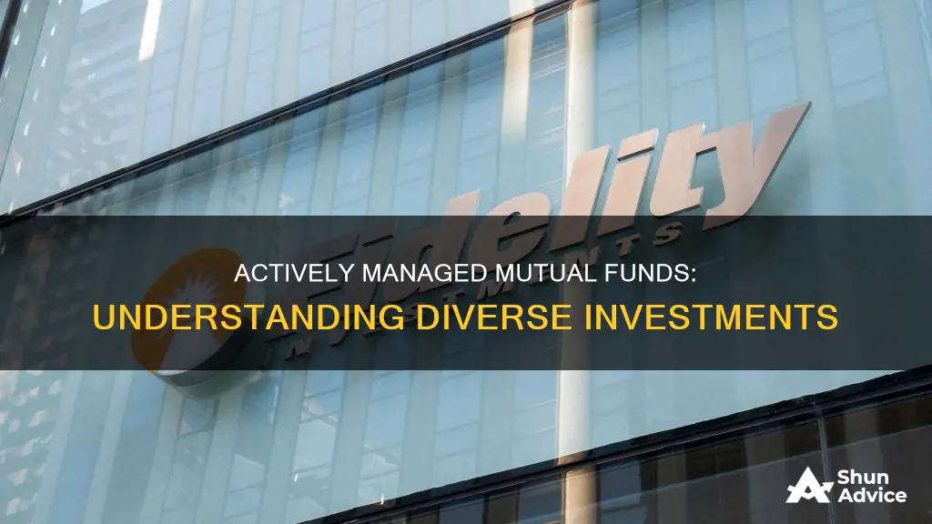 what type of investments are in actively managed mutual funds