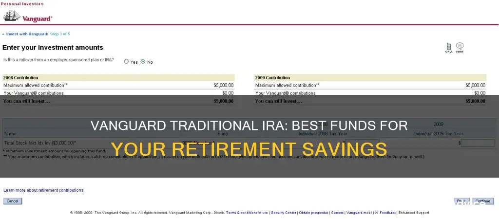 what vanguard fund should I invest in traditional ira