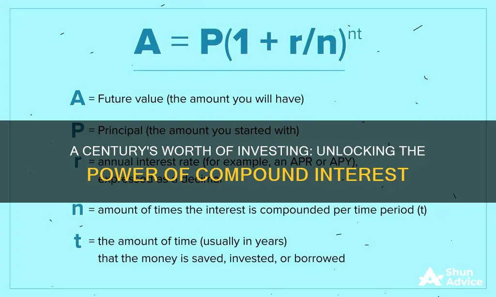 what will 100 in investing earn in 40 years