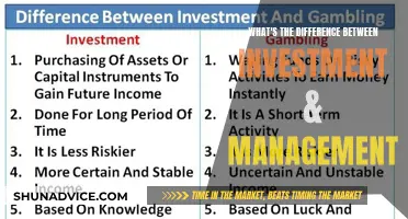 Investment vs Management: Unlocking the Key Differences