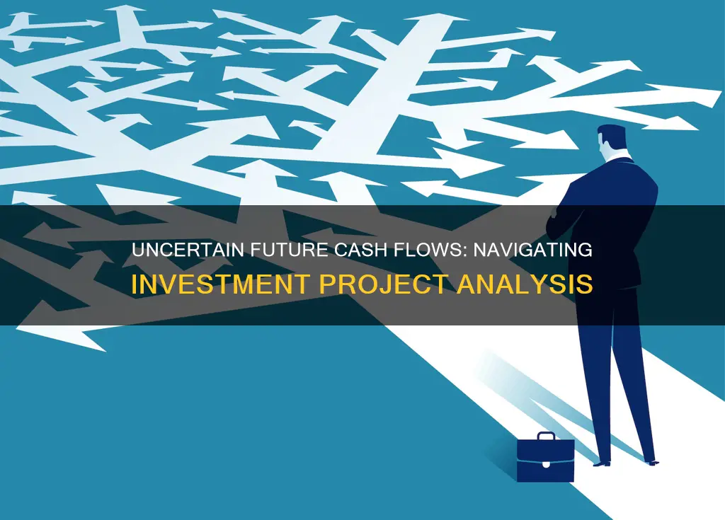 when analyzing an investment project uncertain future cash flows