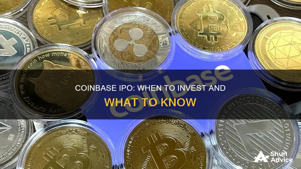 when can I invest in coinbase ipo