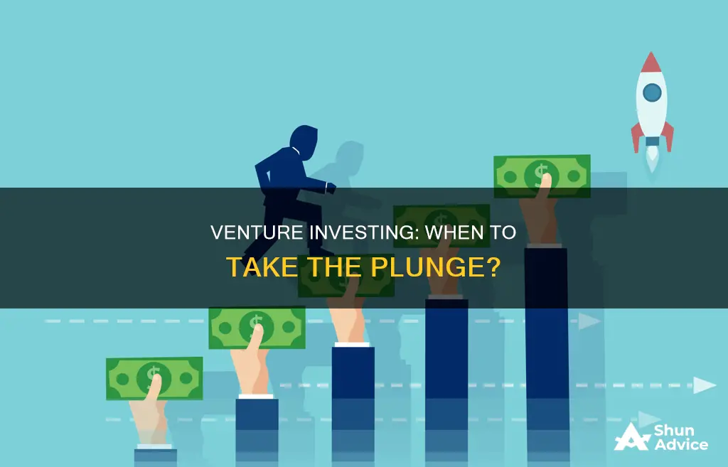 when do you invest cash for venture