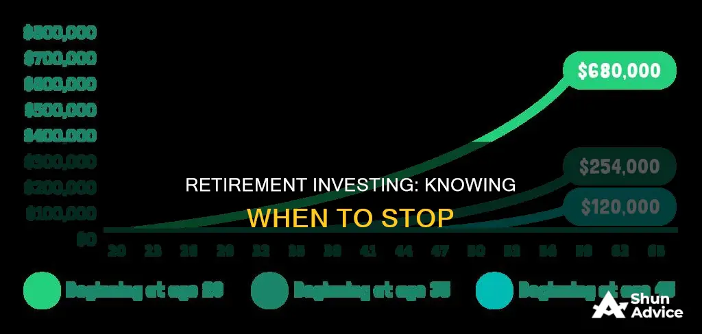 when do you stop investing for retirement