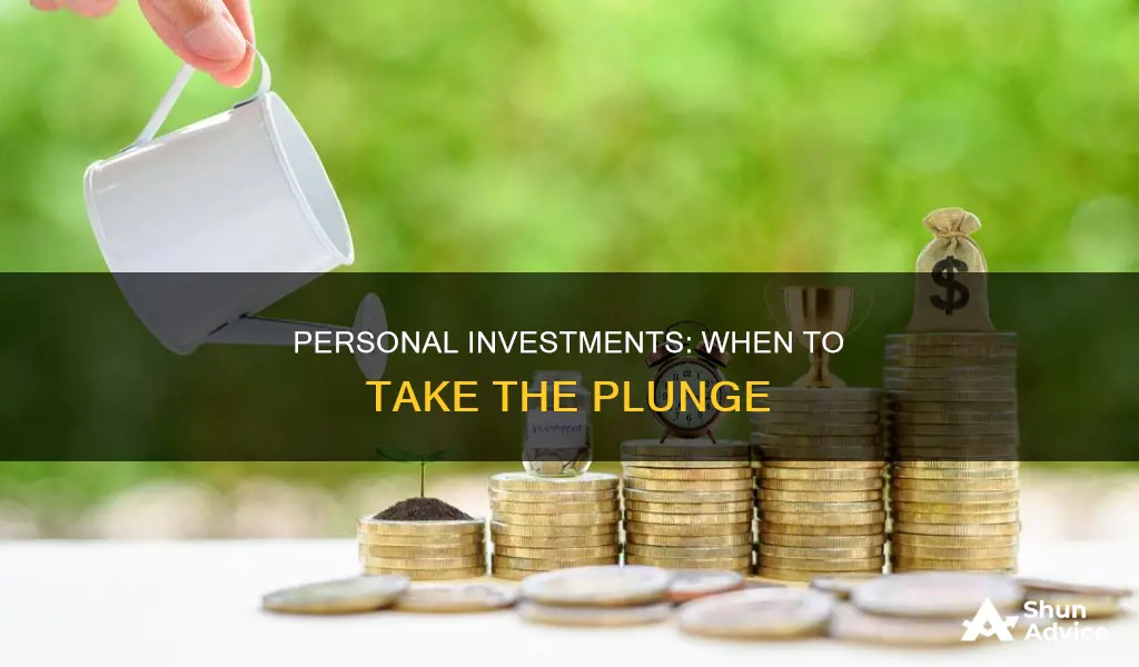 when do you use personal investments