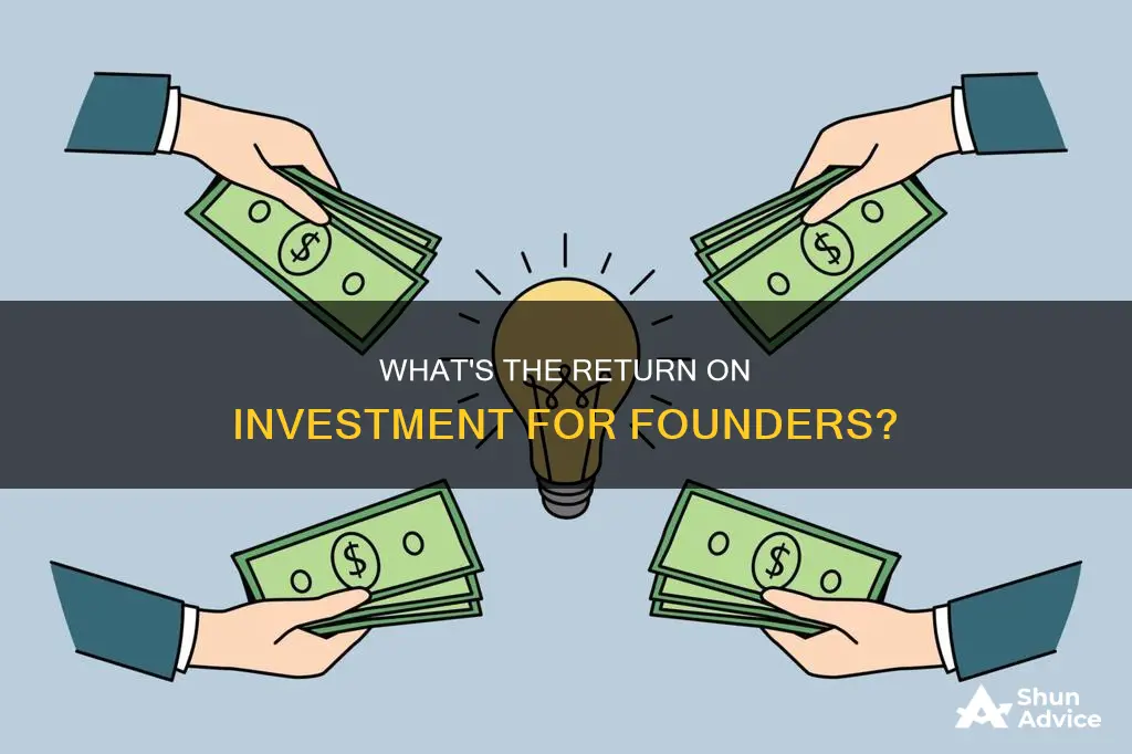 when founders get investment funds what do they get back